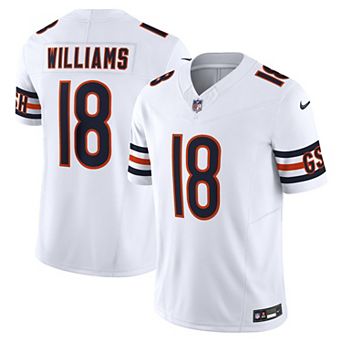 Men's Nike Caleb Williams White Chicago Bears Vapor F.U.S.E. Limited Jersey