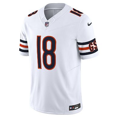 Men's Nike Caleb Williams White Chicago Bears Vapor F.U.S.E. Limited Jersey