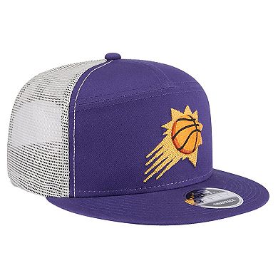 Men's Phoenix Suns New Era Purple Victory Grove Split Panel 9FIFTY Snapback Hat