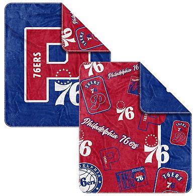Philadelphia 76ers 50" x 60" Dream Weave Throw Blanket