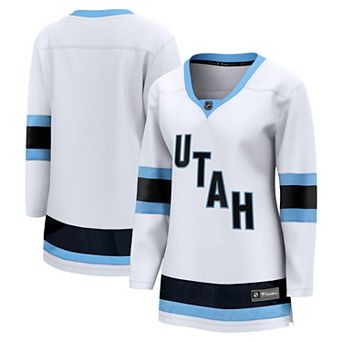 Women's��Fanatics White Utah Hockey Club Away Premier Breakaway Jersey