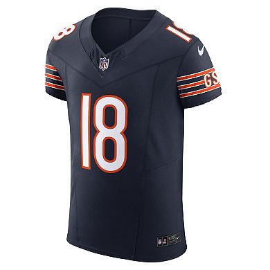Men's Nike Caleb Williams Navy Chicago Bears Team Vapor F.U.S.E. Elite Jersey