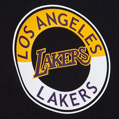 Men's Black Los Angeles Lakers Black Out Collection Vintage Premium T-Shirt