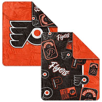 Philadelphia Flyers 50" x 60" Dream Weave Throw Blanket