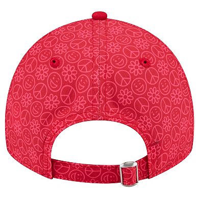 Women's New Era Red St. Louis Cardinals Don't Worry 9TWENTY Adjustable Hat