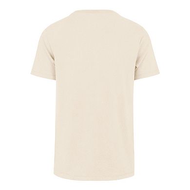 Men's '47 Cream Chicago Blackhawks Poke Check Franklin T-Shirt