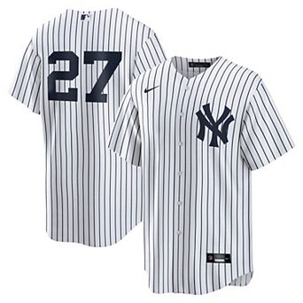 Men's Nike Giancarlo Stanton White New York Yankees Home Replica Player Jersey
