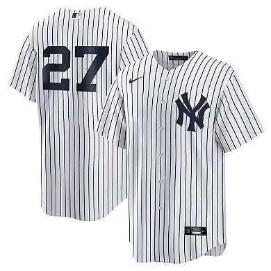 Men's Nike Giancarlo Stanton White New York Yankees Home Replica Player Jersey