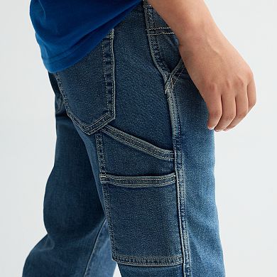 Boys 7-20 Sonoma Goods For Life® Flexwear Straight Fit Carpenter Jeans