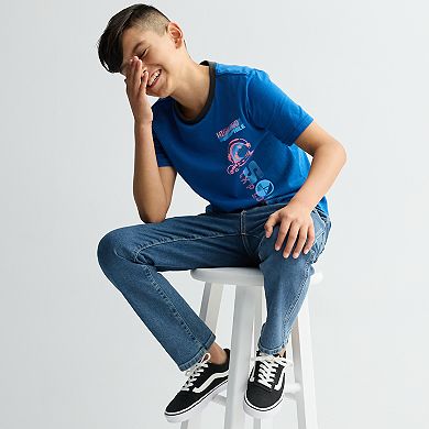 Boys 7-20 Sonoma Goods For Life® Flexwear Straight Fit Carpenter Jeans