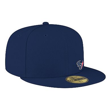 Men's New Era Navy Houston Texans Flawless 59FIFTY Fitted Hat
