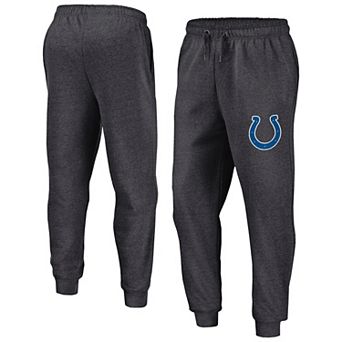 Men's Fanatics Heather Charcoal Indianapolis Colts Boost Fleece Joggers