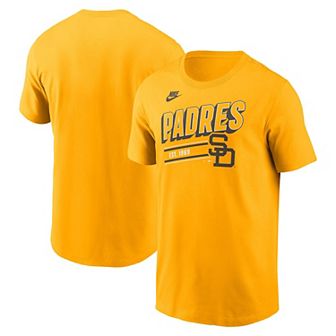 Men's Nike Gold San Diego Padres Cooperstown Collection Retro T-Shirt