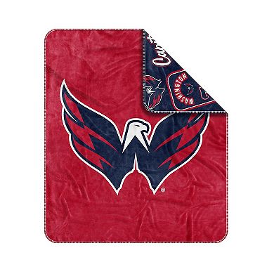 Washington Capitals 50" x 60" Dream Weave Throw Blanket
