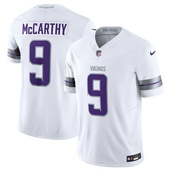Men's Nike J.J. McCarthy White Minnesota Vikings Vapor F.U.S.E. Limited Jersey