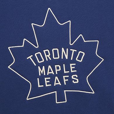 Men's Blue Toronto Maple Leafs Heritage Lace-Up Pullover Sweatshirt