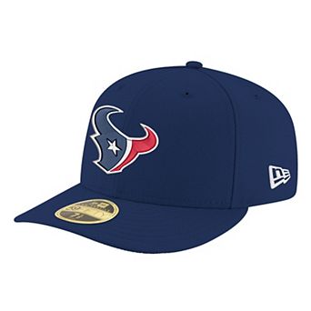 Men's New Era Navy Houston Texans Omaha Low Profile 59FIFTY Fitted Hat