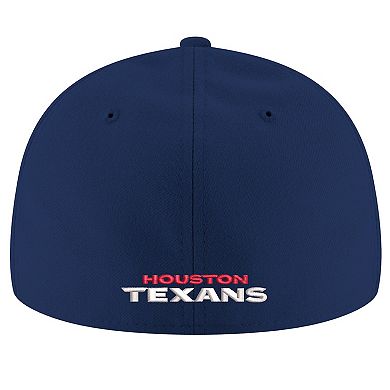 Men's New Era Navy Houston Texans Omaha Low Profile 59FIFTY Fitted Hat