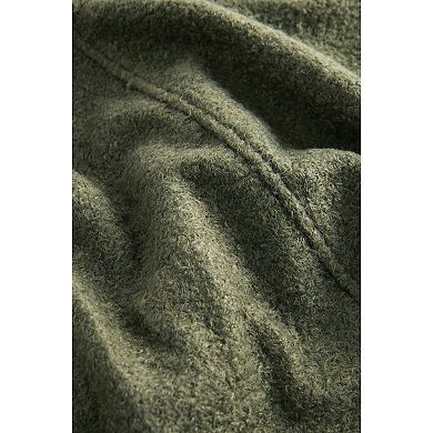 Women's NEXT Olive Green Zip-Through Short Textured Jacket