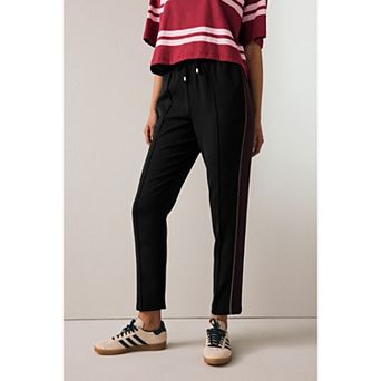 Women's NEXT Black Tapered Track Pant Trousers