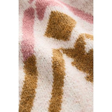 Women's NEXT Pink Blush Soft Touch Patterned Knitted Sweater