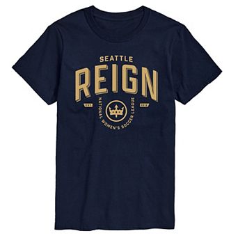Men's National Women’s Soccer League Seattle Reign Industrial Graphic Tee