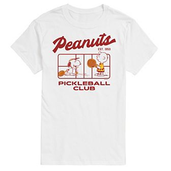 Men's Peanuts Pickleball Club Graphic Tee
