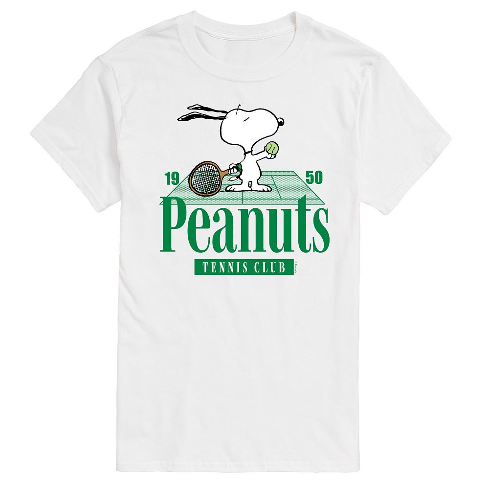 Men's Peanuts Snoopy Tennis Club Est. 1950 Graphic Tee