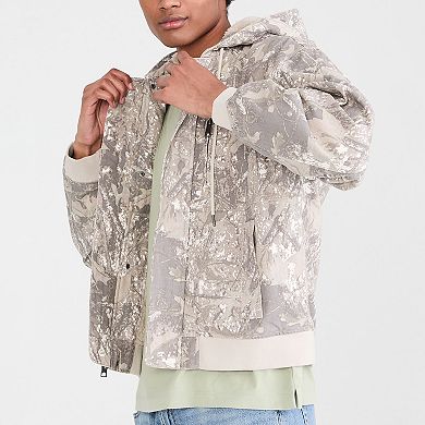 Men's Aeropostale Hooded Workwear Jacket