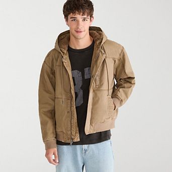 Men's Aeropostale Hooded Workwear Jacket