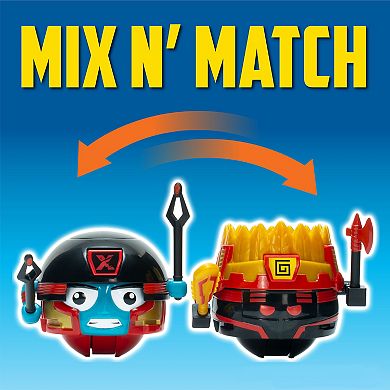 Battle Ballz Volcanon & Evil Robot Duel Pack