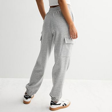 Juniors' Pink Republic Cargo Joggers Sweatpants