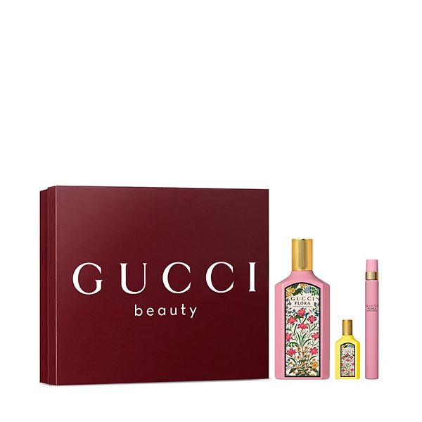 GUCCI FLORA 香水セット ギフトボックス Gucci Flora Gorgeous Gardenia gift set in eau de parfum | GUCCI® US