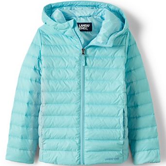 Kids' Lands' End FeatherFree™ Insulated Hooded Packable Jacket