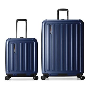 Traveler's Choice Art of Travel 2 pc Expandable Spinner Luggage Set