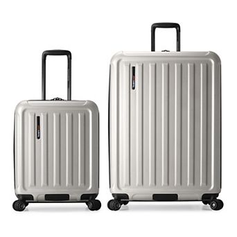 Traveler's Choice Art of Travel 2 pc Expandable Spinner Luggage Set