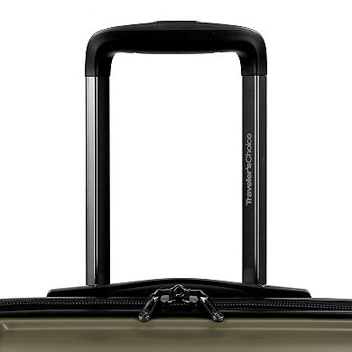 Traveler's Choice Art of Travel Expandable Hardside Spinner Luggage