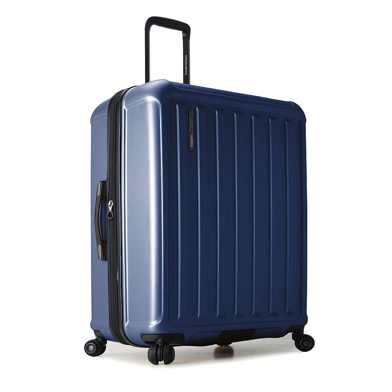Traveler's Choice Art of Travel Expandable Hardside Spinner Luggage, Blue