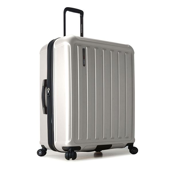 Traveler's Choice Art of Travel Expandable Hardside Spinner Luggage - Silver (21 CARRYON)