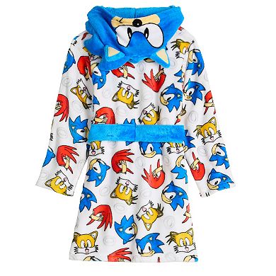 Boys 4-10 Sonic the Hedgehog Hooded Robe