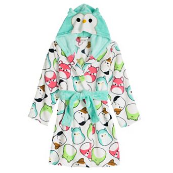 Girls 6-14 Squishmallow Hooded Robe