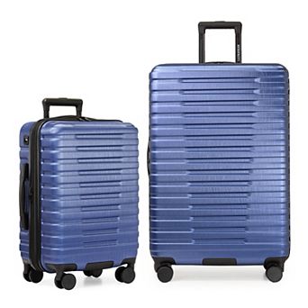 US Traveler Boren 2 pc Hardside Rugged Spinner Luggage Set