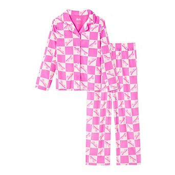 Girls 4-10 Barbie 2 pc Pajama Top & Pajama Bottoms Set