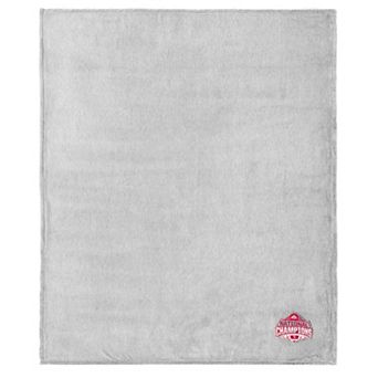 Ohio State Buckeyes NCAA 2024 FBC Champs Logo Sweatshirt Throw Blanket