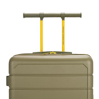 French Connection Saint Martin 3-Piece Hardside Wing-On Spinner Luggage Set