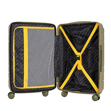 French Connection Saint Martin 3-Piece Hardside Wing-On Spinner Luggage Set