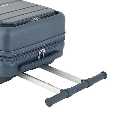 French Connection Saint Martin 2-Piece Hardside Spinner Wing-On Trunk Luggage Set