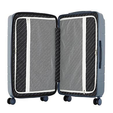 French Connection Saint Martin 2-Piece Hardside Spinner Wing-On Trunk Luggage Set