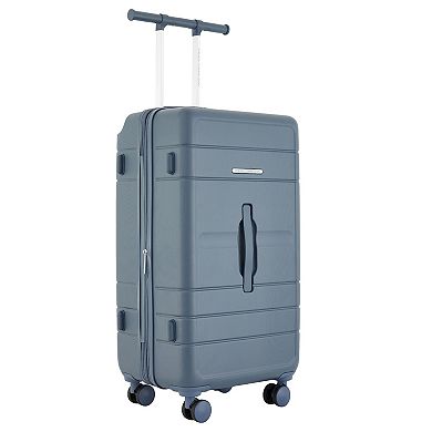 French Connection Saint Martin 2-Piece Hardside Spinner Wing-On Trunk Luggage Set