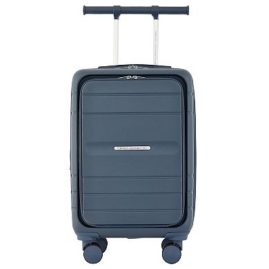 French Connection Saint Martin 2-Piece Hardside Spinner Wing-On Trunk Luggage Set
